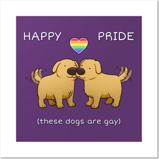 Happy Pride Dogs Posters and Art